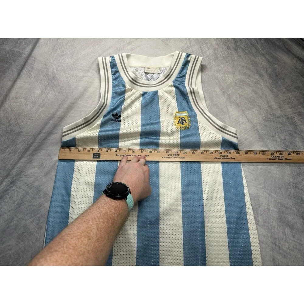 Adidas Messi Argentina No.10 Football Soccer Basketball Style Jersey Large